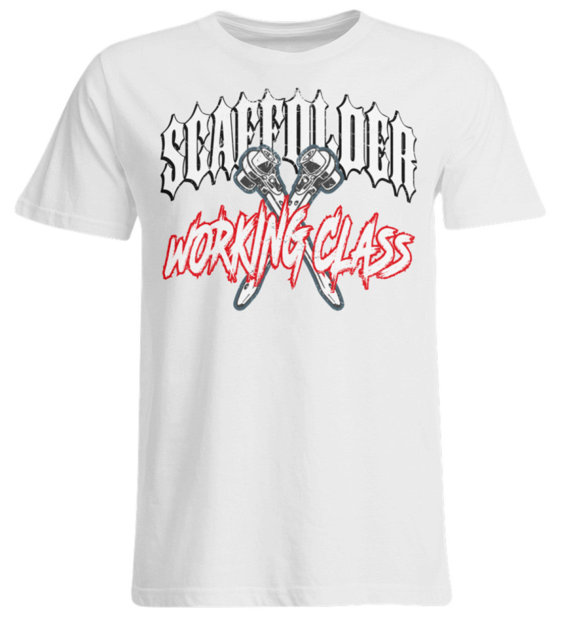 Scaffolder Working Class  - Übergrößenshirt €24.95 Gerüstbauer - Shop >>