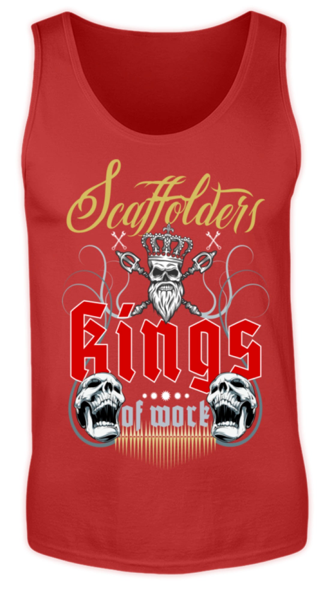 Gerüstbauer / Scaffolders Kings of Work  - Herren Tanktop €19.99 Gerüstbauer - Shop >>
