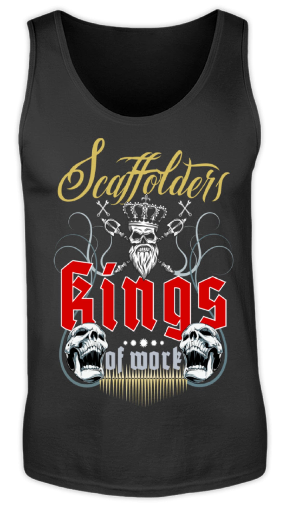 Gerüstbauer / Scaffolders Kings of Work  - Herren Tanktop €19.99 Gerüstbauer - Shop >>