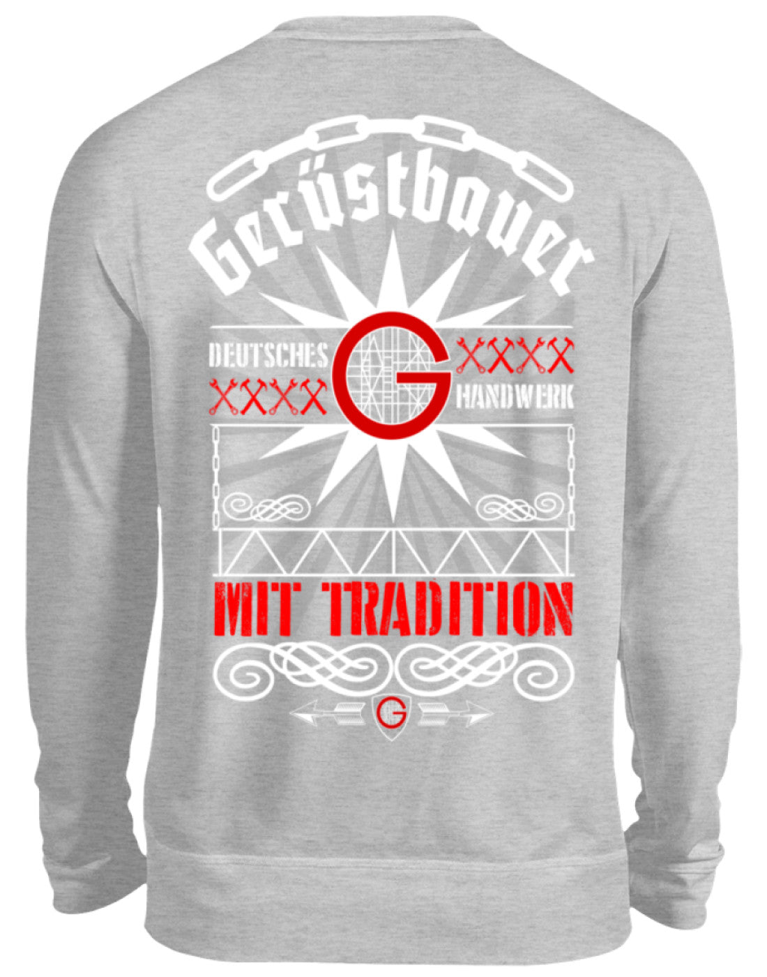 Gerüstbauer Handwerk mit Tradition  - Unisex Pullover €32.95 Gerüstbauer - Shop >>