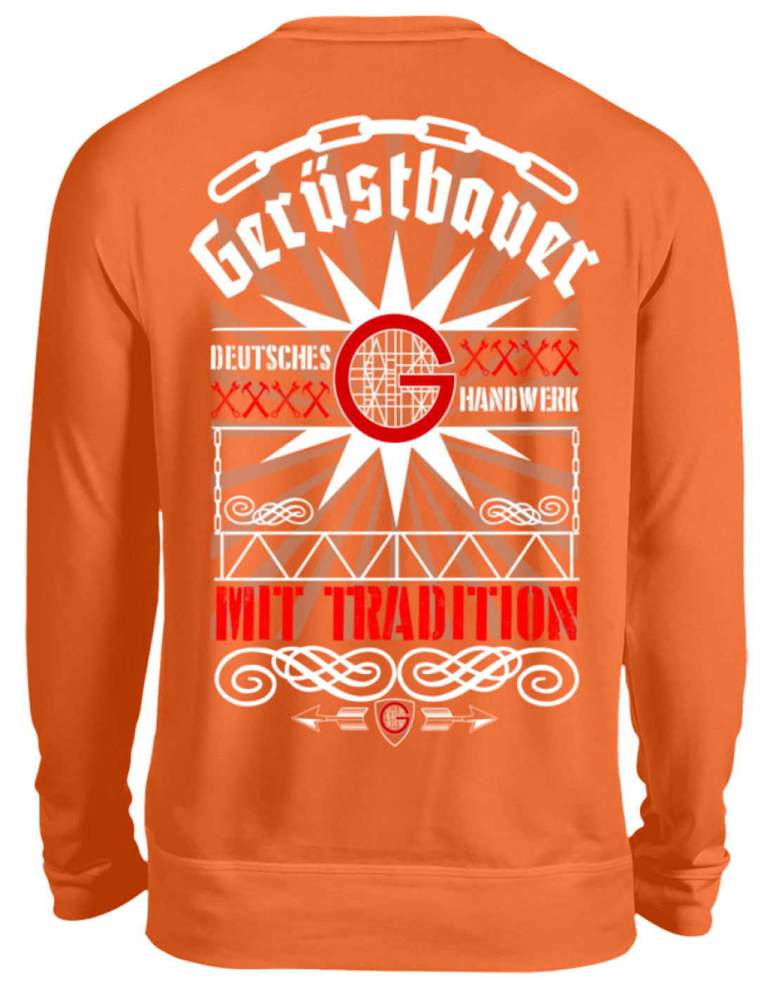 Gerüstbauer Handwerk mit Tradition  - Unisex Pullover €32.95 Gerüstbauer - Shop >>