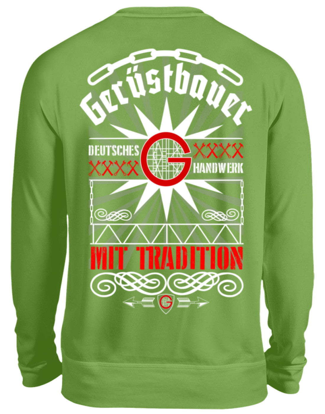 Gerüstbauer Handwerk mit Tradition  - Unisex Pullover €32.95 Gerüstbauer - Shop >>