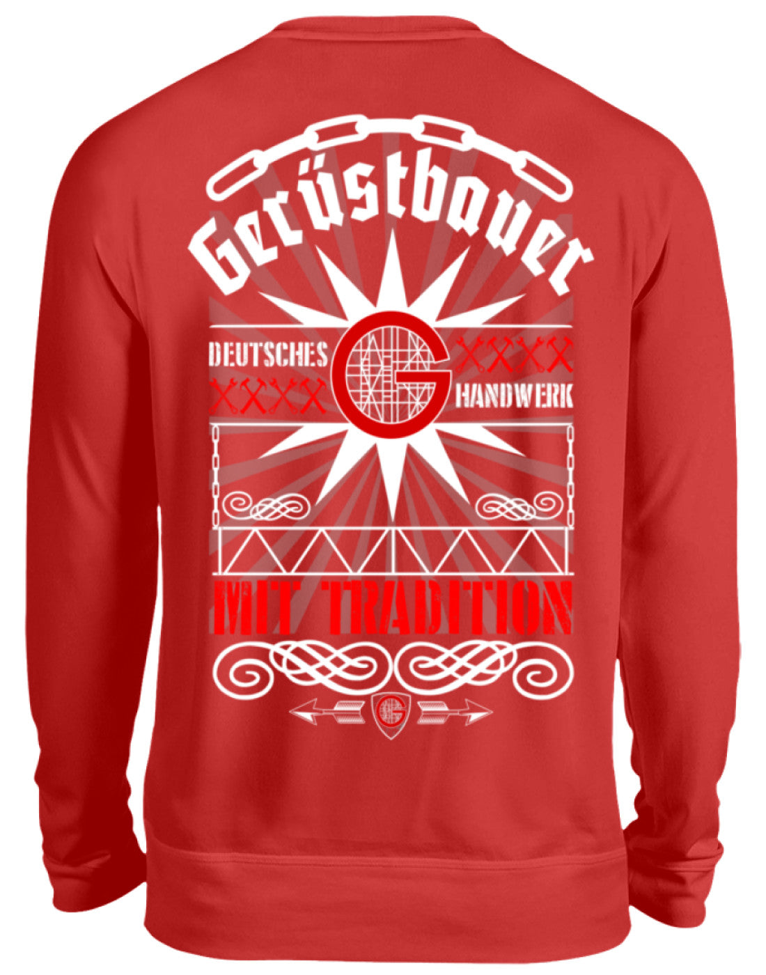 Gerüstbauer Handwerk mit Tradition  - Unisex Pullover €32.95 Gerüstbauer - Shop >>