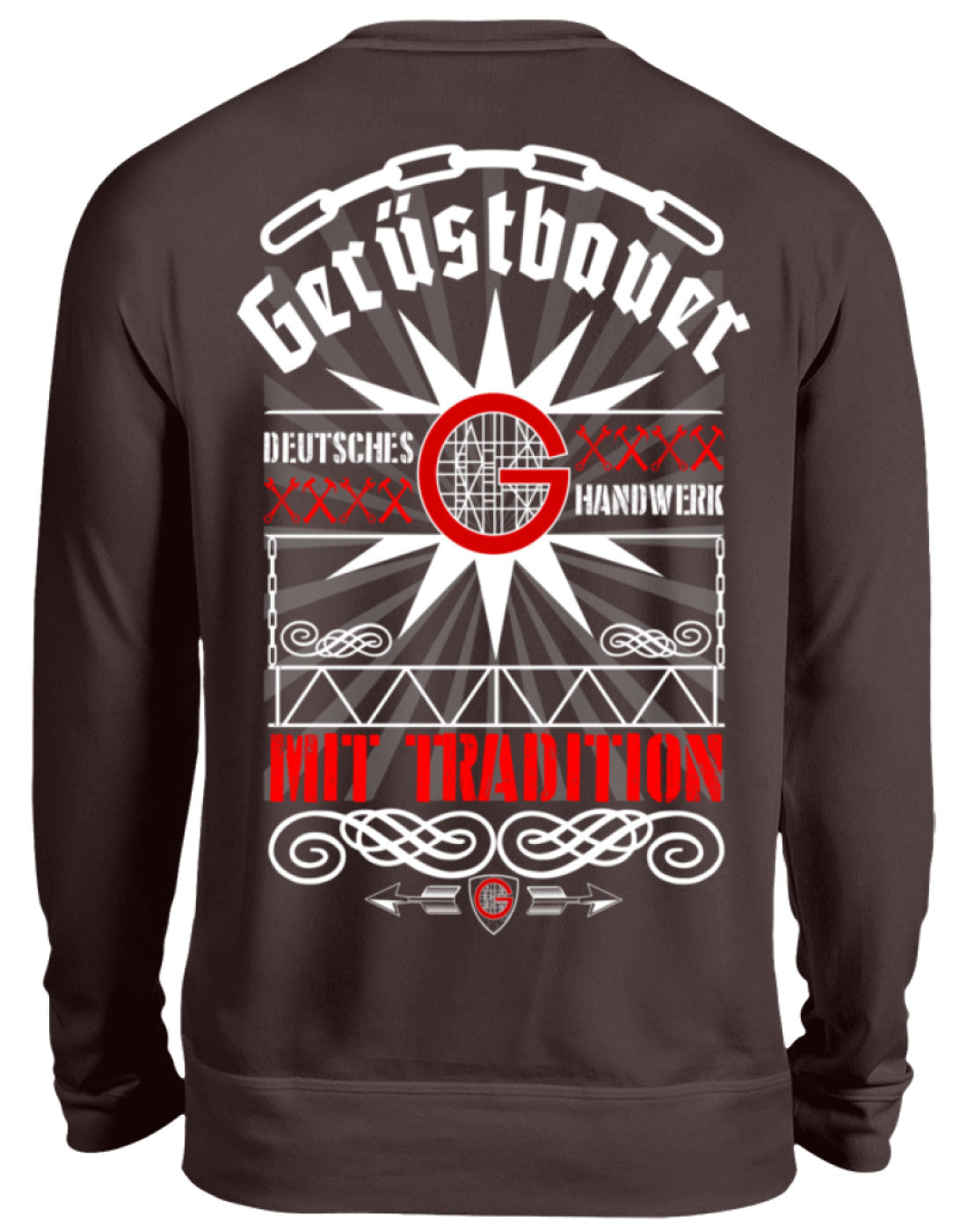Gerüstbauer Handwerk mit Tradition  - Unisex Pullover €32.95 Gerüstbauer - Shop >>