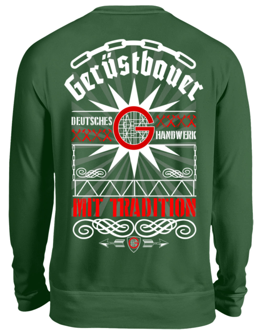 Gerüstbauer Handwerk mit Tradition  - Unisex Pullover €32.95 Gerüstbauer - Shop >>