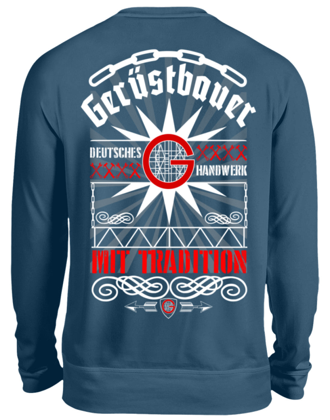 Gerüstbauer Handwerk mit Tradition  - Unisex Pullover €32.95 Gerüstbauer - Shop >>