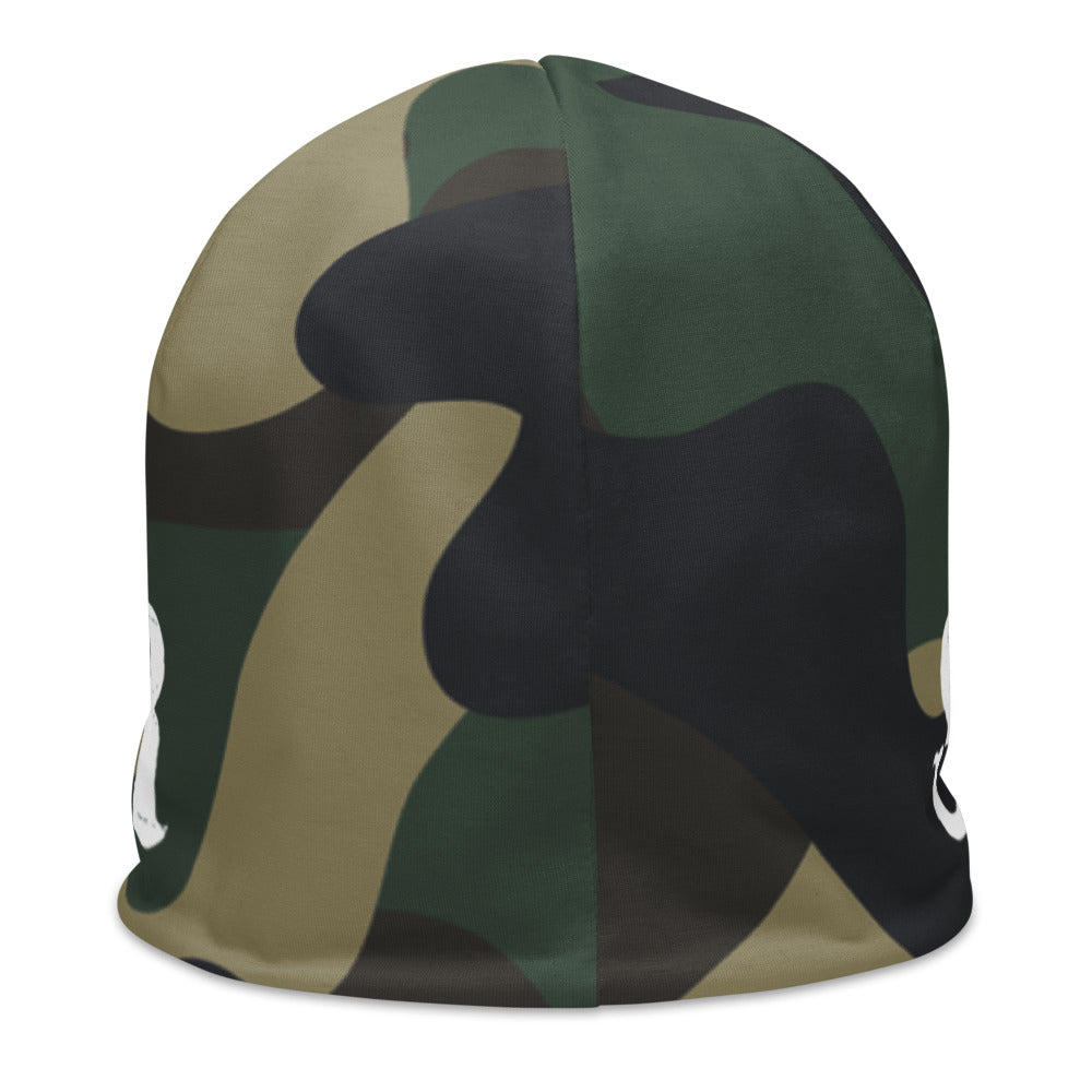 Gerüstbauer Beanie mit Allover-Druck