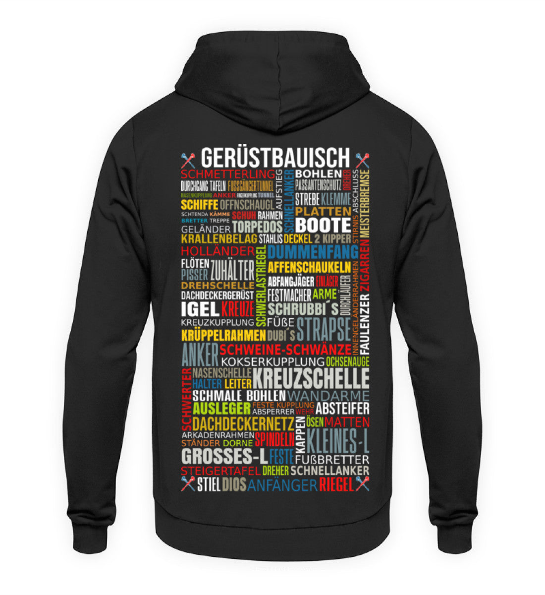 Gerüstbauisch BACK PRINT €34.95 Gerüstbauer - Shop >>