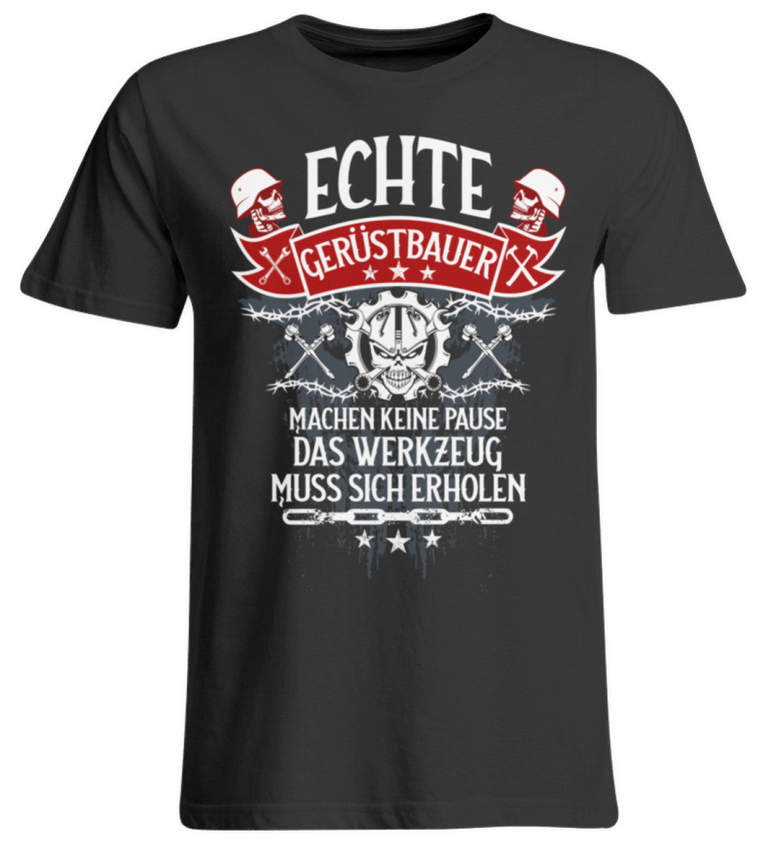 Echte Gerüstbauer  - Übergrößenshirt €24.95 Gerüstbauer - Shop >>