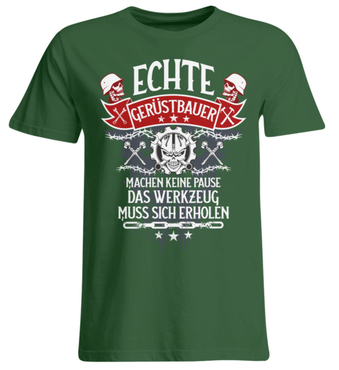 Echte Gerüstbauer  - Übergrößenshirt €24.95 Gerüstbauer - Shop >>
