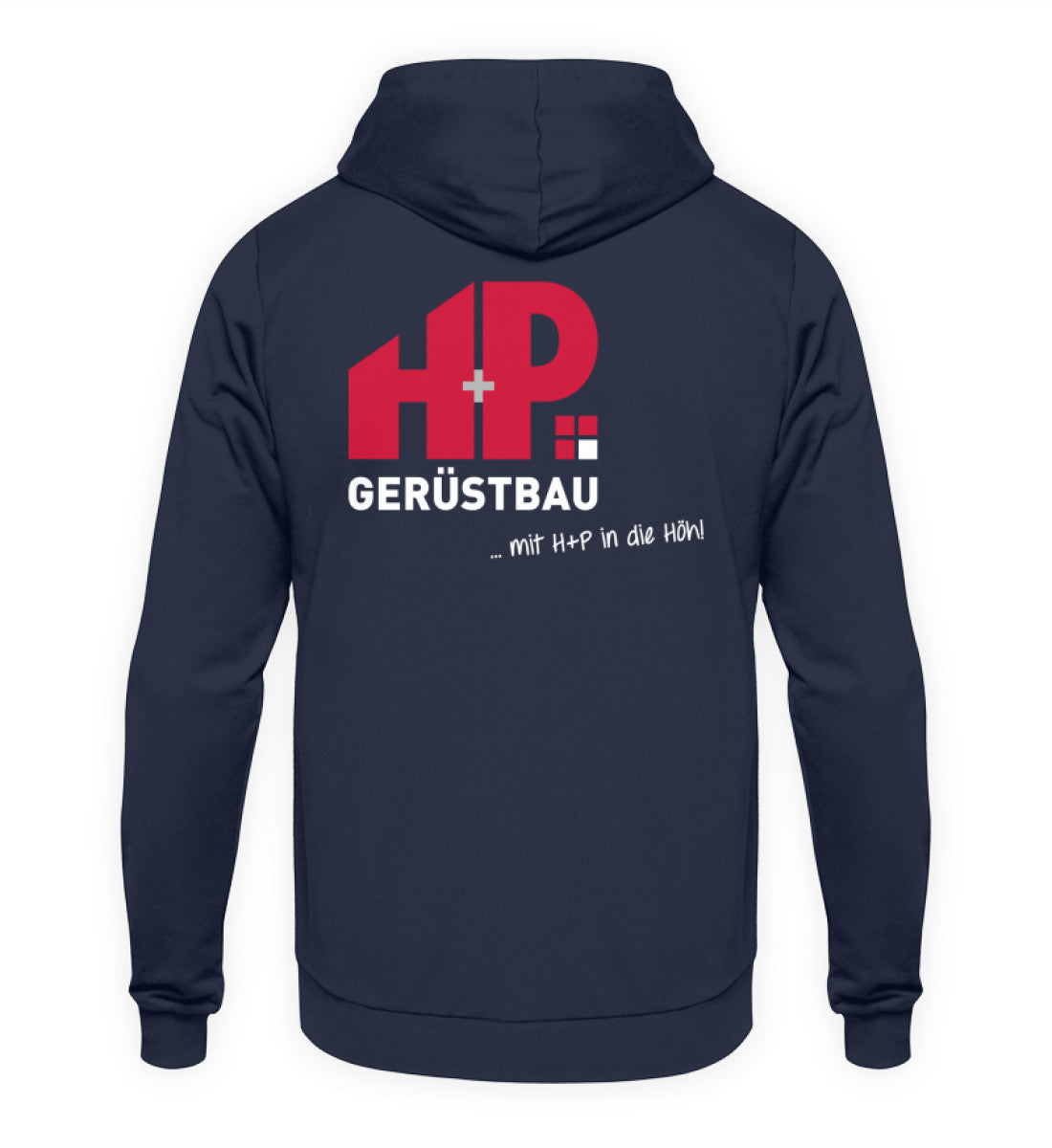 H+P Gerüstbau  - Unisex Kapuzenpullover Hoodie €39.95 Gerüstbauer - Shop >>