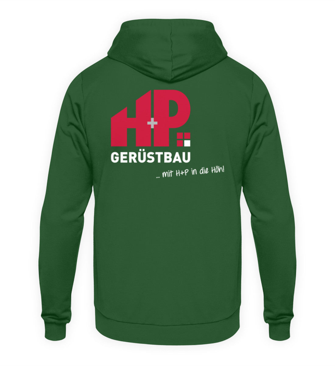 H+P Gerüstbau  - Unisex Kapuzenpullover Hoodie €39.95 Gerüstbauer - Shop >>