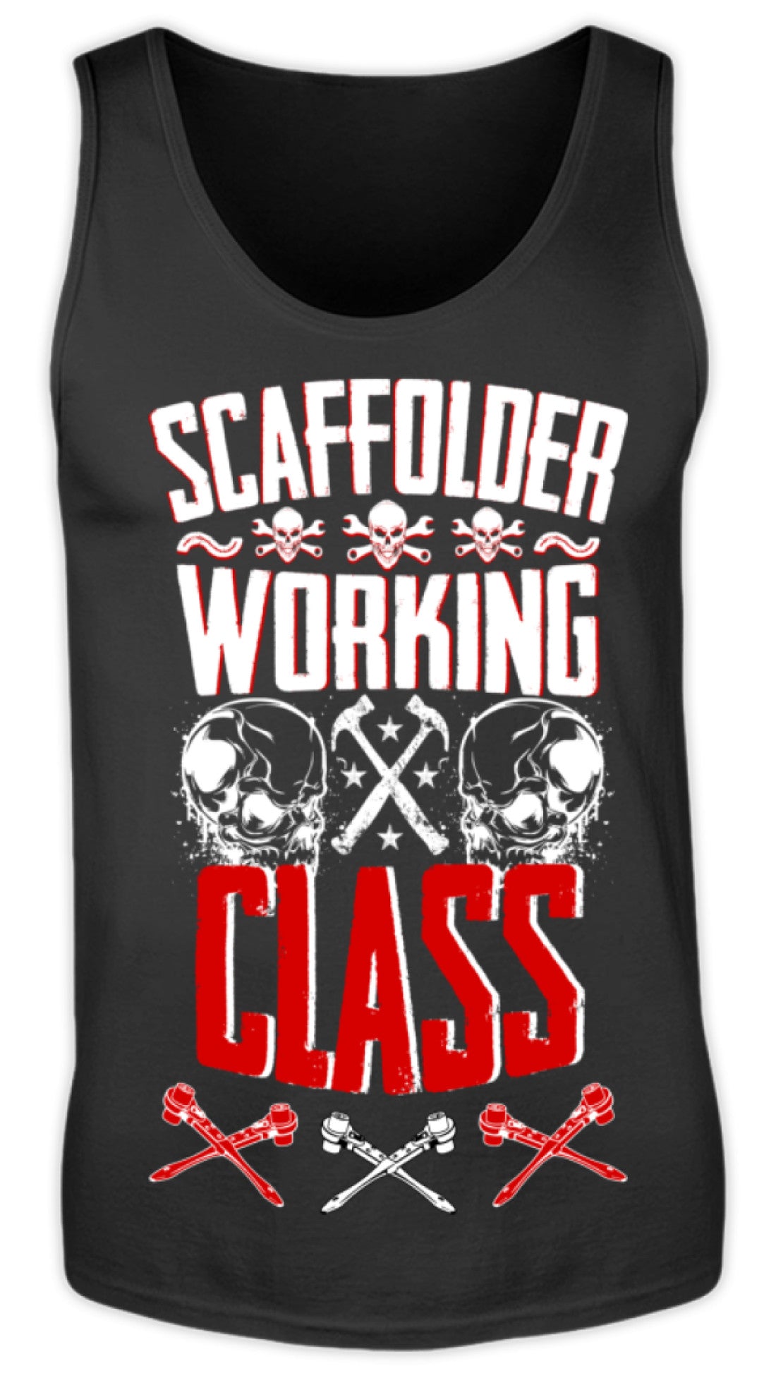 SCAFFOLDER WORKING CLASS  - Herren Tanktop €22.95 Gerüstbauer - Shop >>