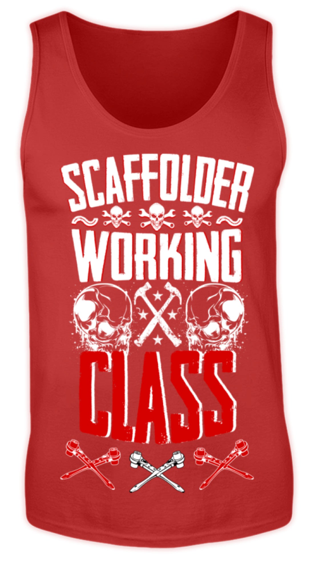 SCAFFOLDER WORKING CLASS  - Herren Tanktop €22.95 Gerüstbauer - Shop >>