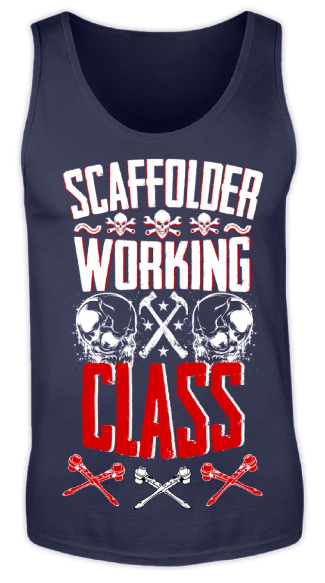 SCAFFOLDER WORKING CLASS  - Herren Tanktop €22.95 Gerüstbauer - Shop >>