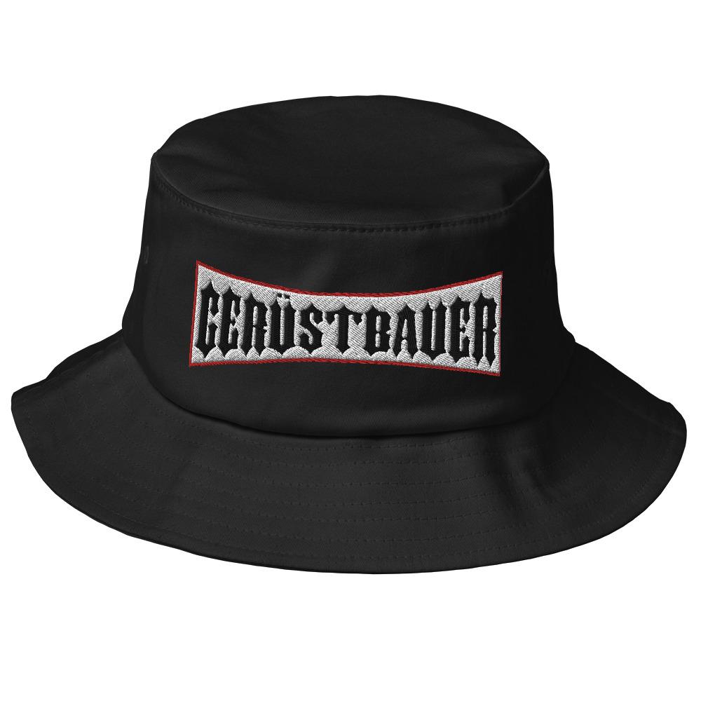 Gerüstbauer Bucket Hat bestickt www.geruestbauershop.de