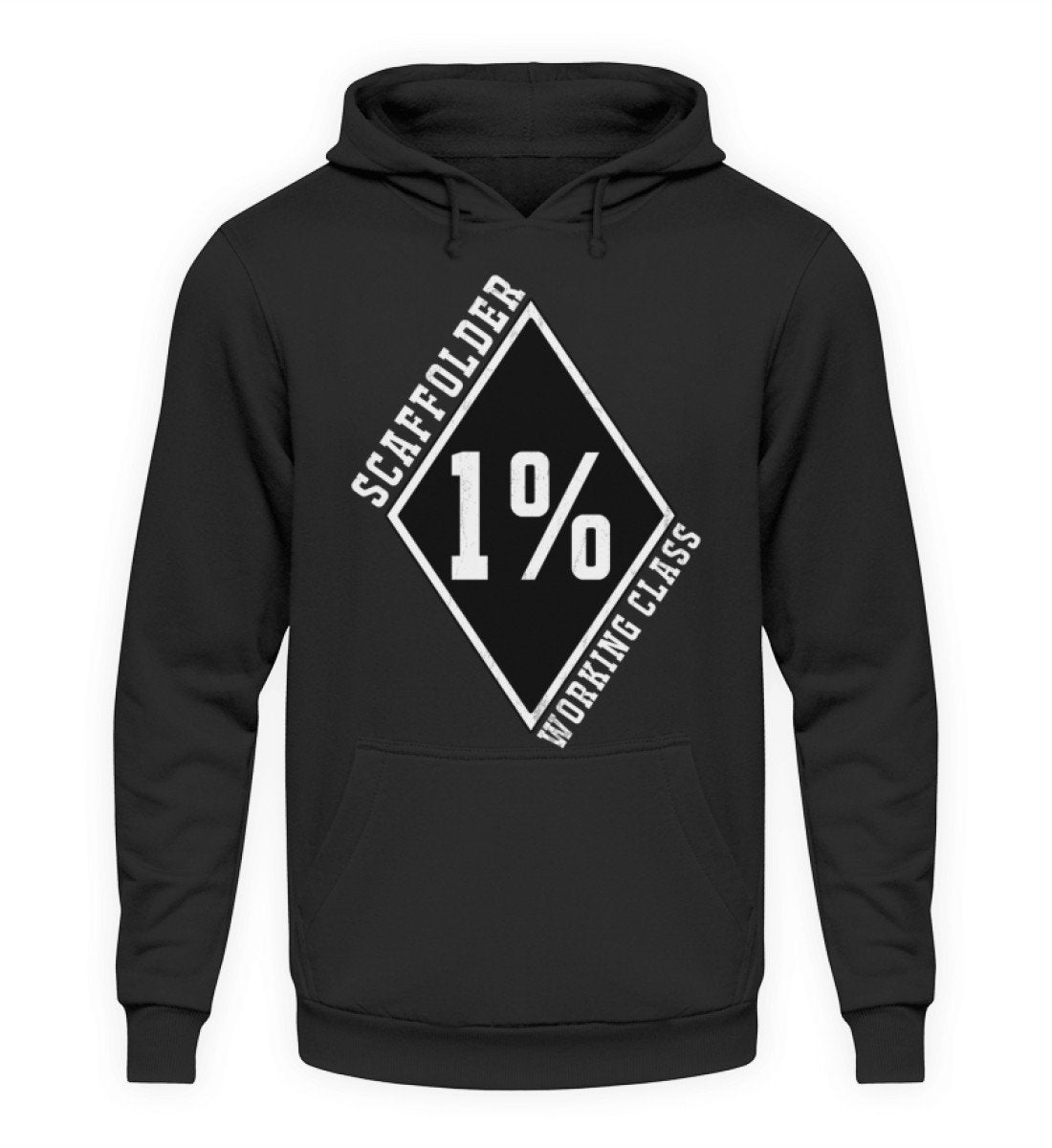 Gerüstbauer Hoodie 1 Prozent www.geruestbauershop.de