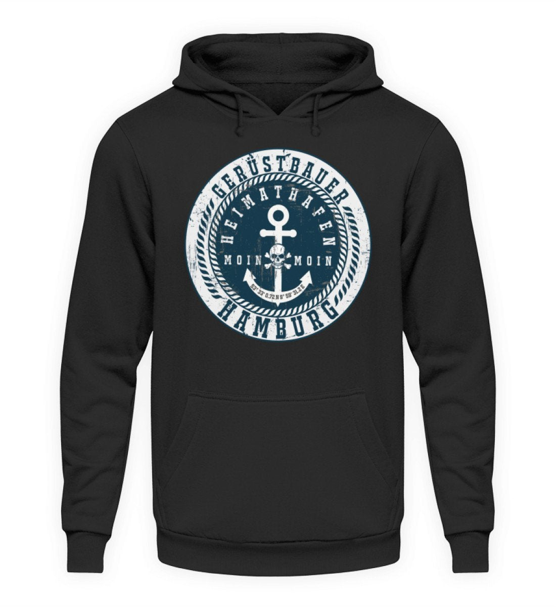 Heimathafen Hamburg - Gerüstbauer Hoodie