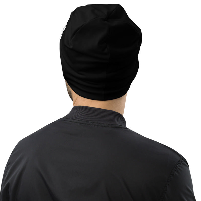 Gerüstbauer Beanie mit Allover-Druck