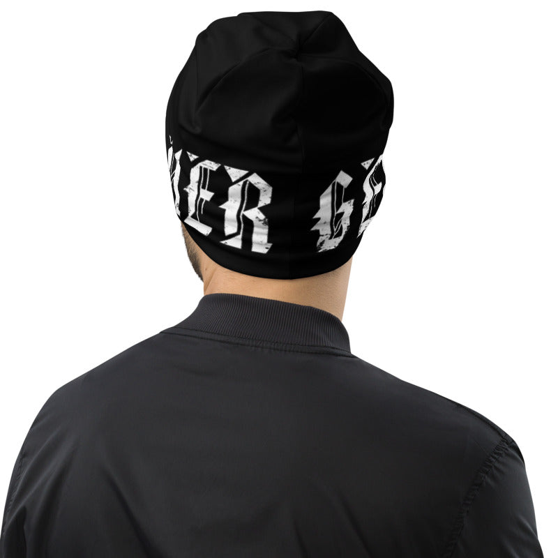 Gerüstbauer Beanie mit Allover-Druck