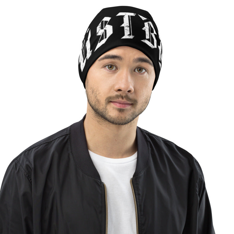 Gerüstbauer Beanie mit Allover-Druck