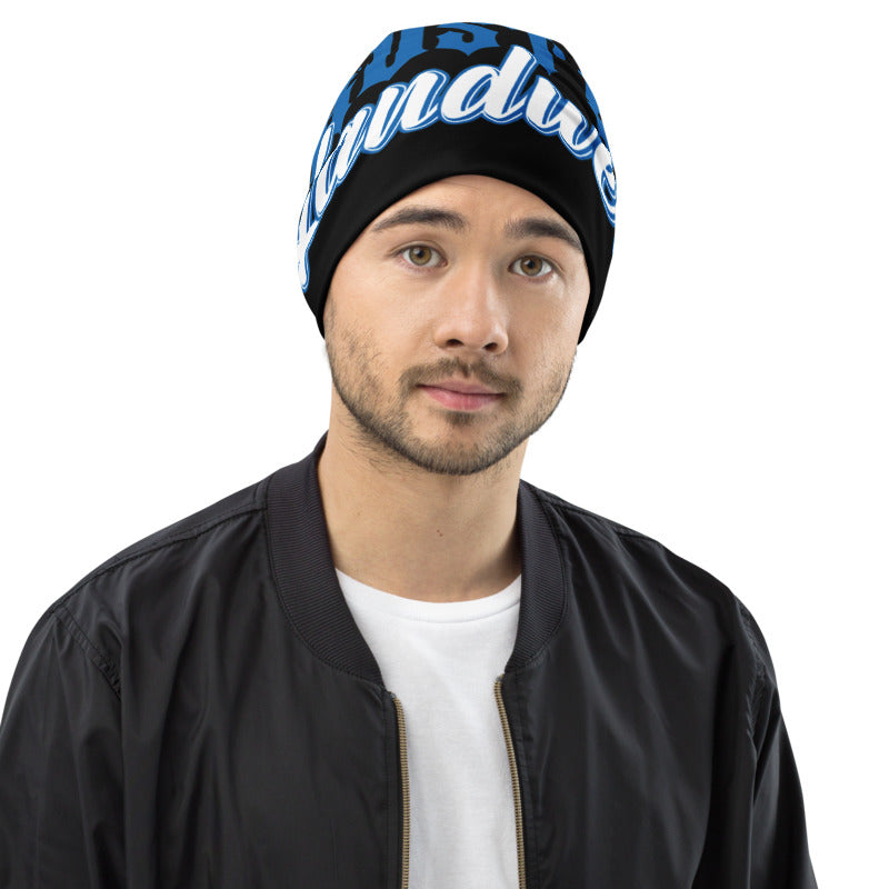 Gerüstbauer Beanie mit Allover-Druck