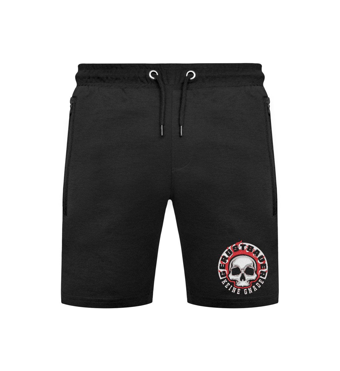 Gerüstbauer Short bestickt /  kein Gnade www.geruestbauershop.de