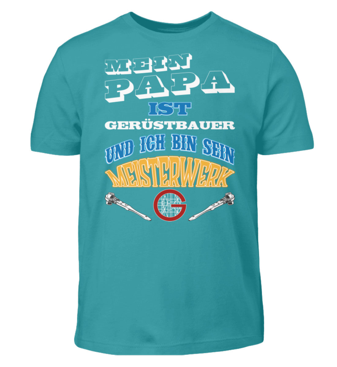 Meisterwerk  - Kinder T-Shirt €22.95 Gerüstbauer - Shop >>