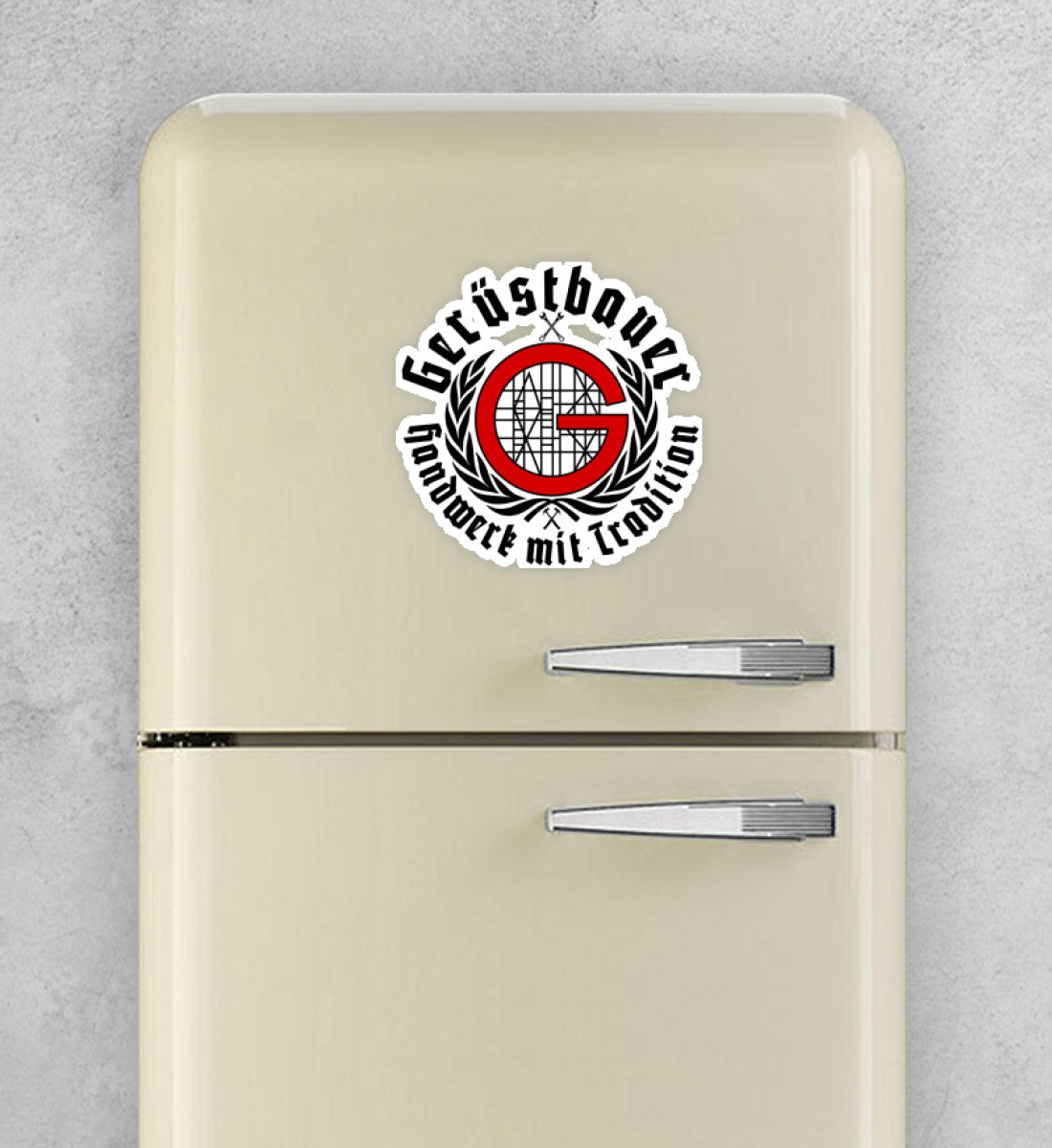 Gerüstbauer Handwerk / Tradition  - Sticker 20x20 €9.95 Gerüstbauer - Shop >>