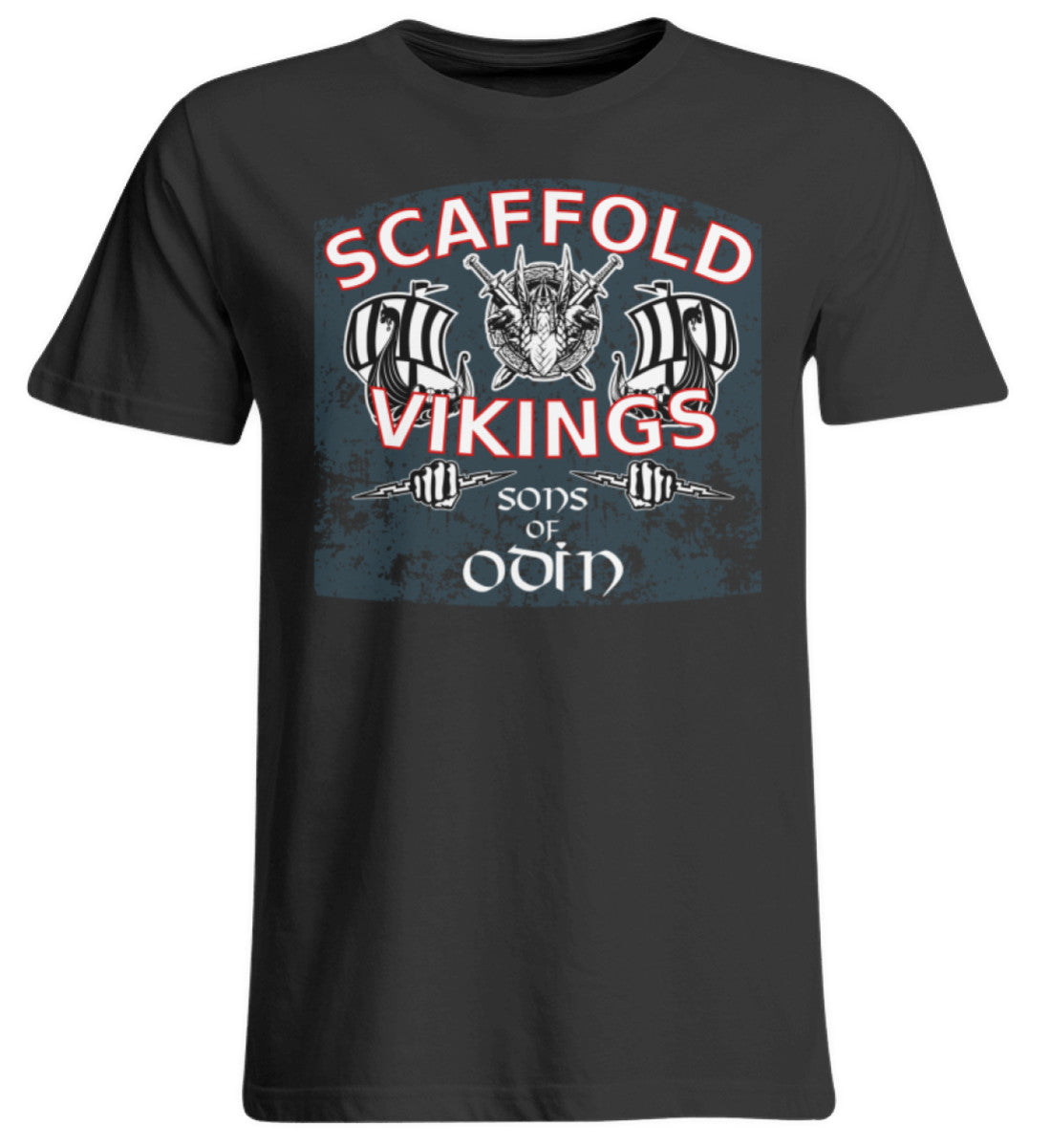 Scaffold Vikings  - Übergrößenshirt €24.95 Gerüstbauer - Shop >>