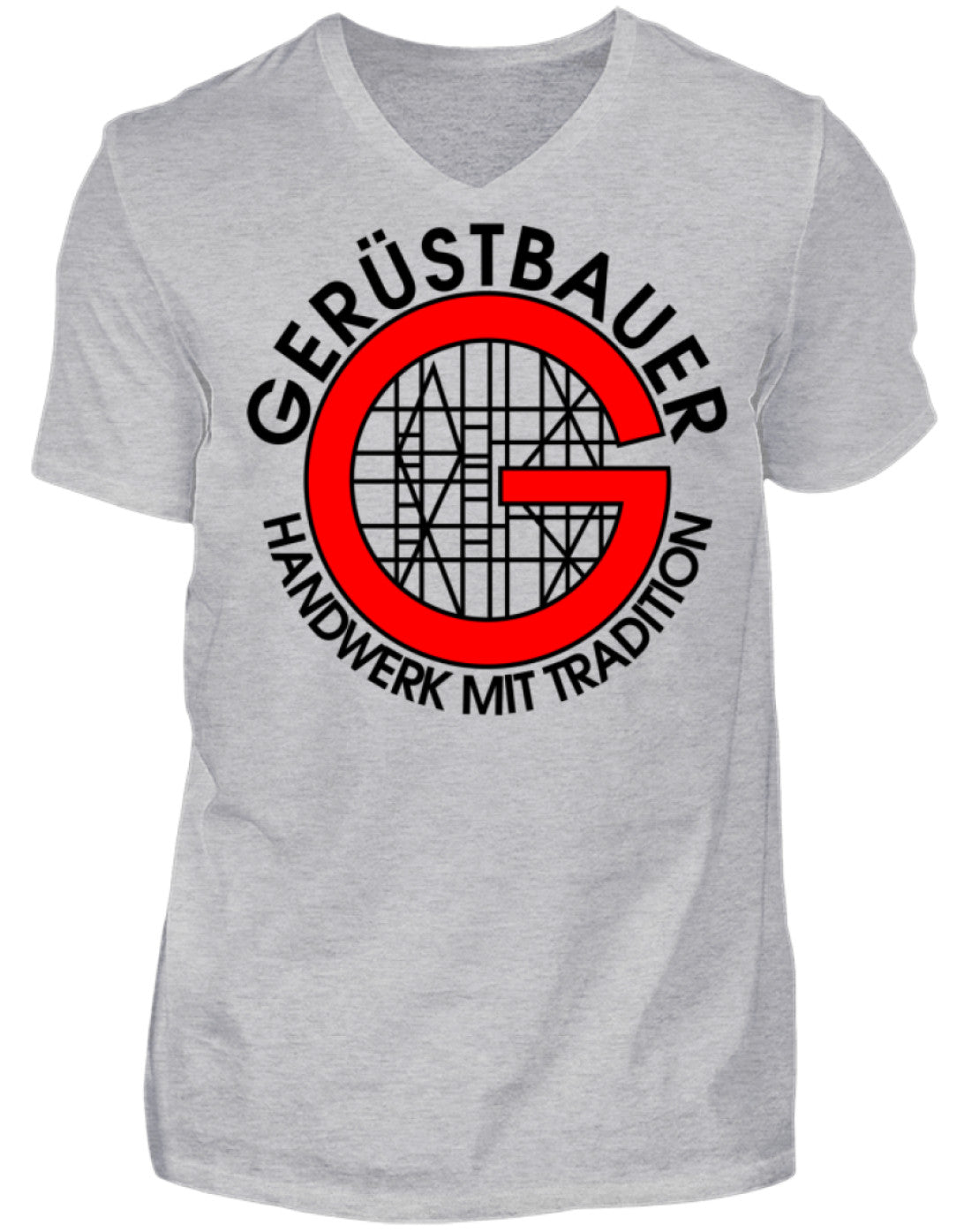 Gerüstbauer / Handwerk mit Tradition  - Herren V-Neck Shirt €21.95 Gerüstbauer - Shop >>