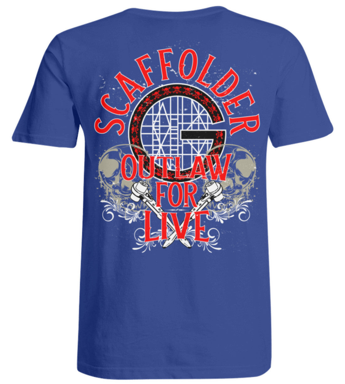 Scaffolder / Outlaw for Live  - Übergrößenshirt €29.95 Gerüstbauer - Shop >>