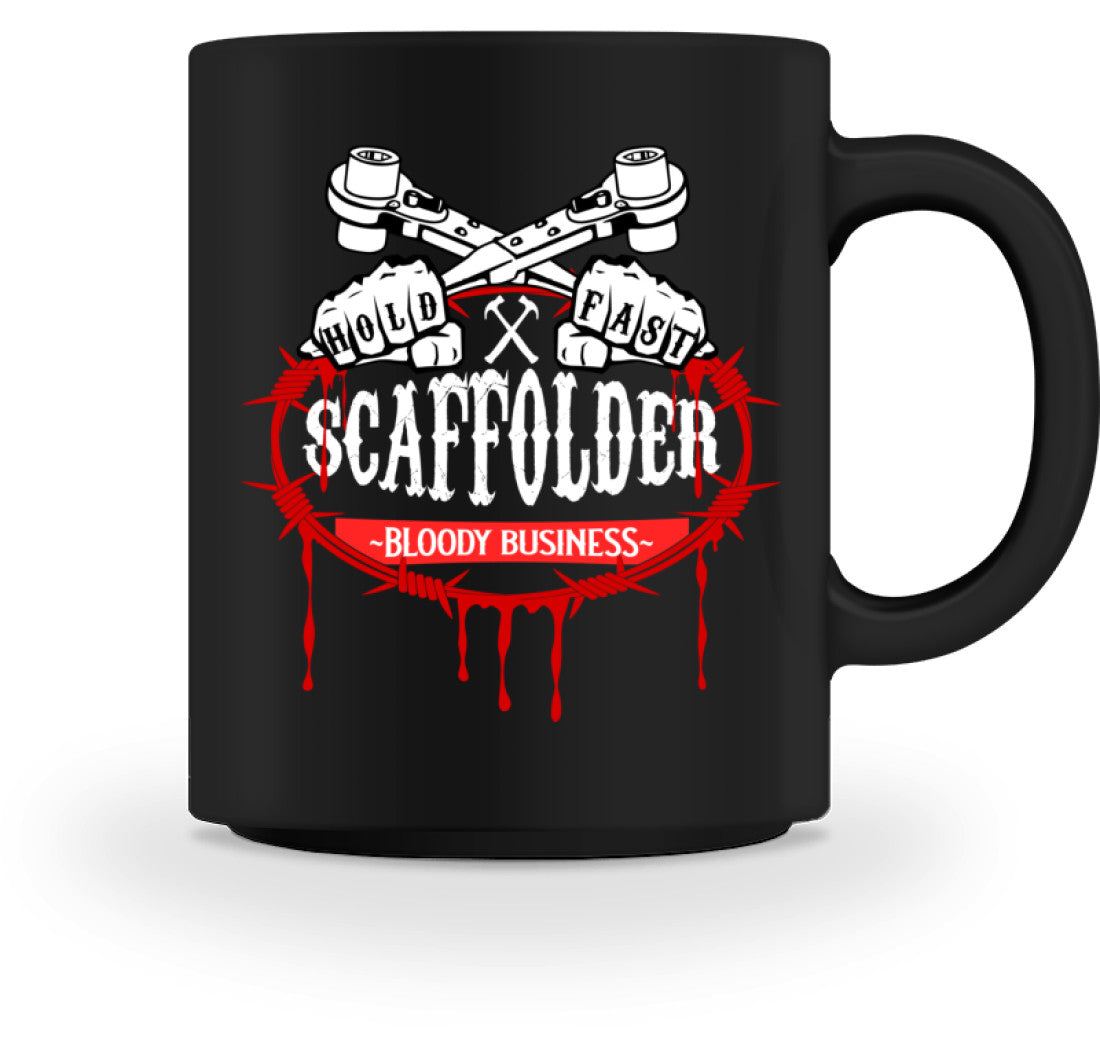 Gerüstbautasse / Scaffolder  - Tasse €18.95 Gerüstbauer - Shop >>