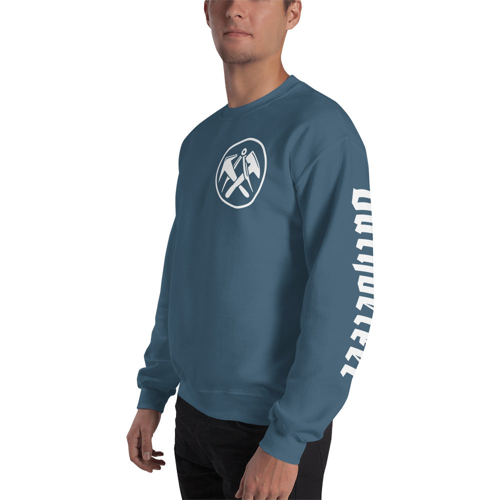 Dachdecker Sweatshirt Zunftzeichen €44.95 Gerüstbauer - Shop >>