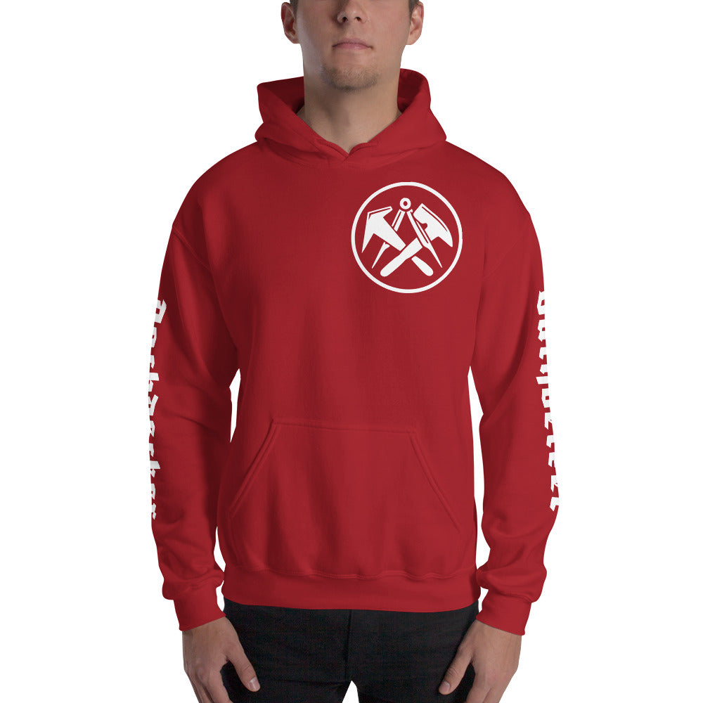 Dachdecker Kapuzenpulli €47.95 Gerüstbauer - Shop >>