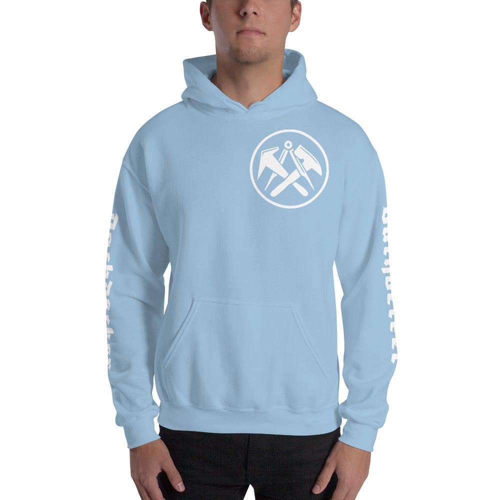 Dachdecker Kapuzenpulli €47.95 Gerüstbauer - Shop >>