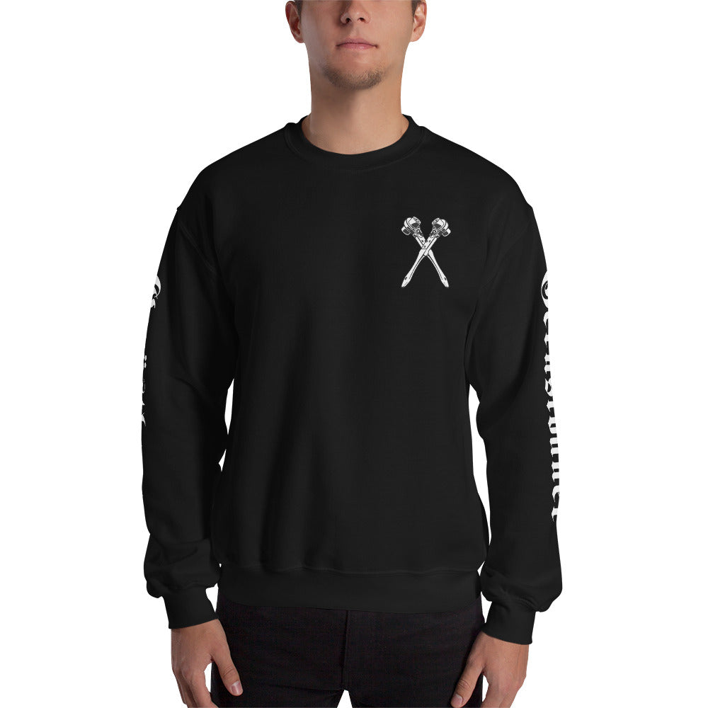 Gerüstbauer Sweatshirt mit Armdruck €44.95 Gerüstbauer - Shop >>