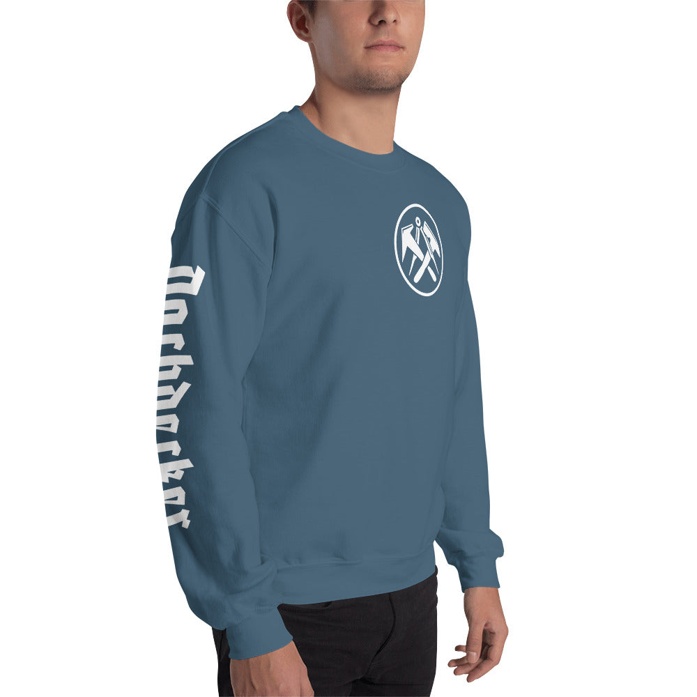 Dachdecker Sweatshirt Zunftzeichen €44.95 Gerüstbauer - Shop >>