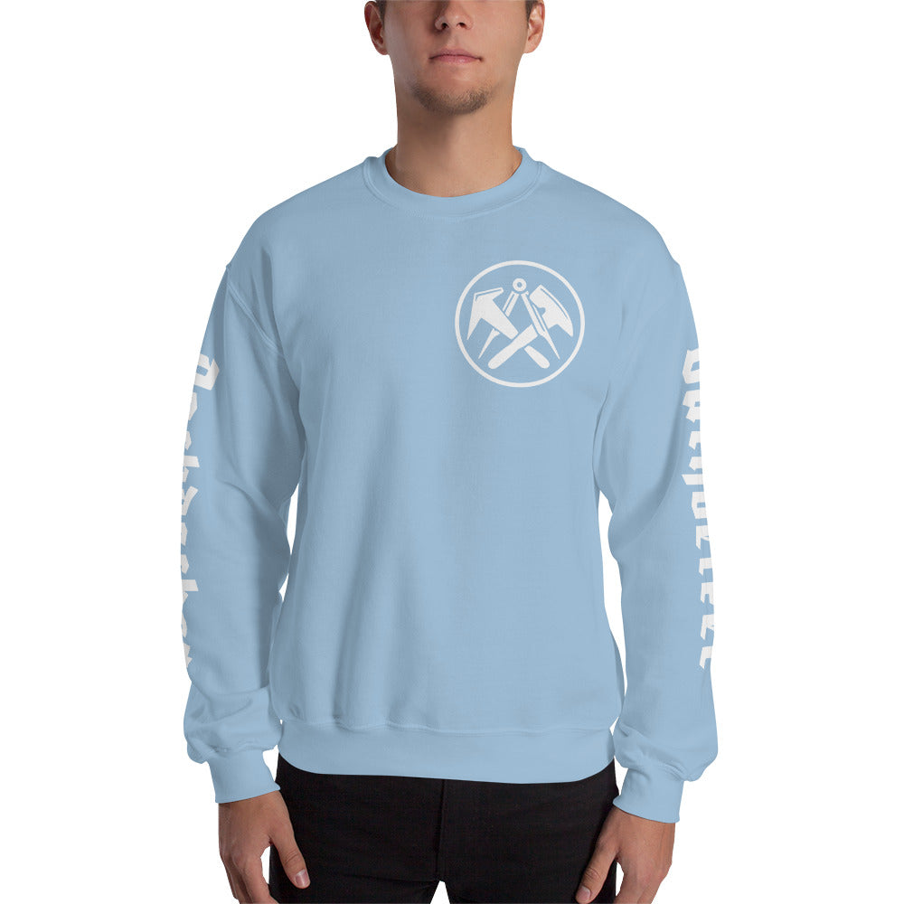 Dachdecker Sweatshirt Zunftzeichen €44.95 Gerüstbauer - Shop >>