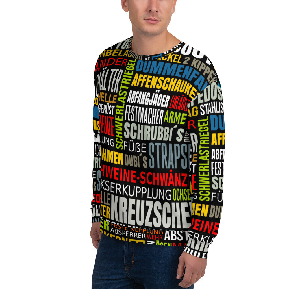 Gerüstbauisch Sweatshirt €42.95 Gerüstbauer - Shop >>