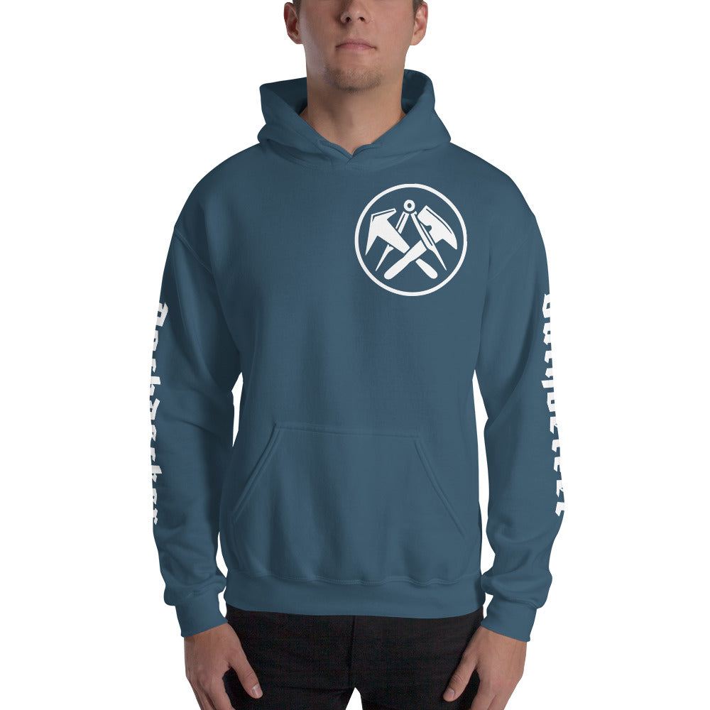 Dachdecker Kapuzenpulli €47.95 Gerüstbauer - Shop >>