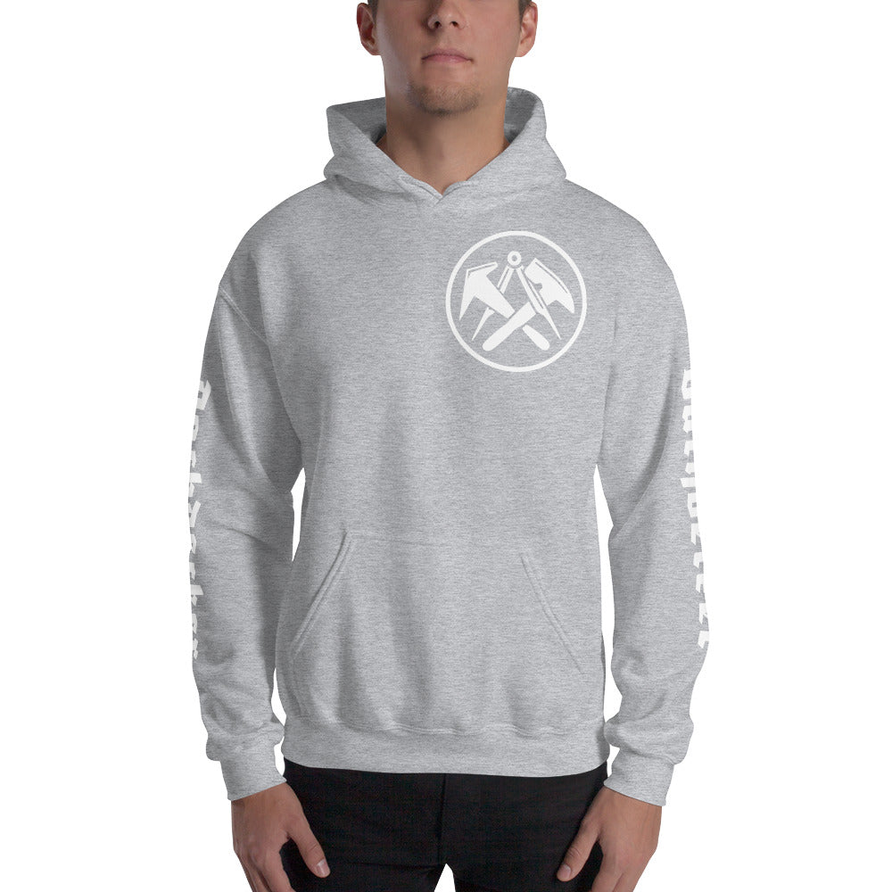 Dachdecker Kapuzenpulli €47.95 Gerüstbauer - Shop >>
