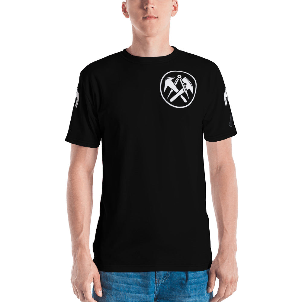 Dachdecker Männer T-Shirt Black €34.95 Gerüstbauer - Shop >>