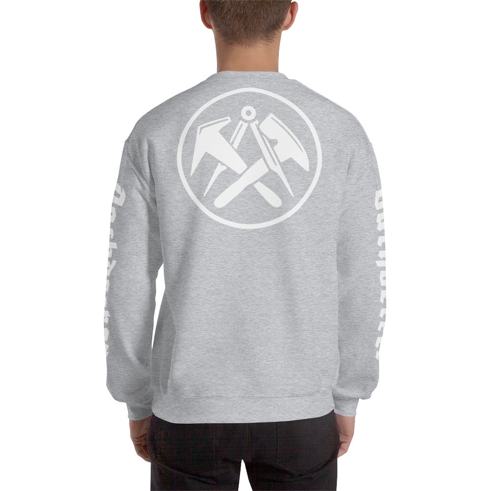 Dachdecker Sweatshirt Zunftzeichen €44.95 Gerüstbauer - Shop >>