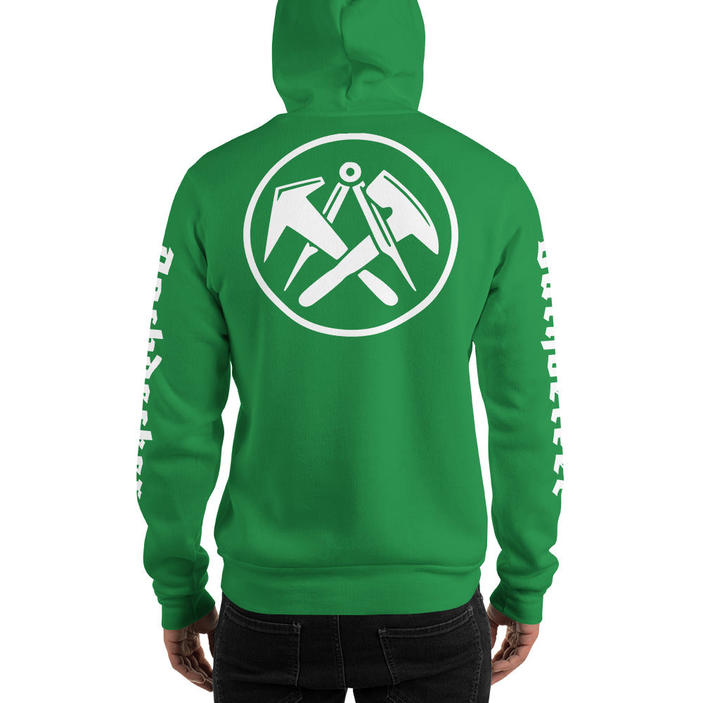 Dachdecker Kapuzenpulli €47.95 Gerüstbauer - Shop >>
