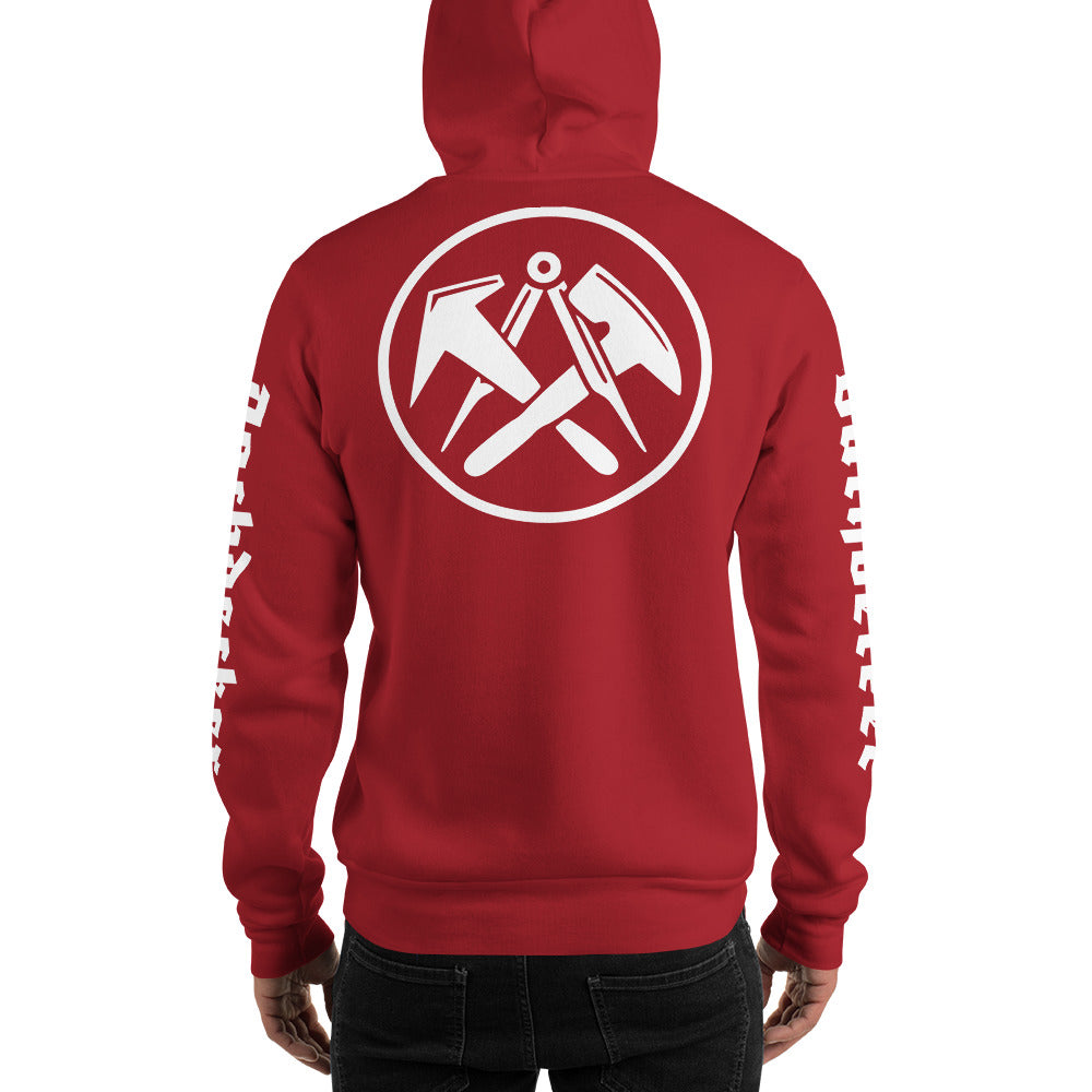 Dachdecker Kapuzenpulli €47.95 Gerüstbauer - Shop >>