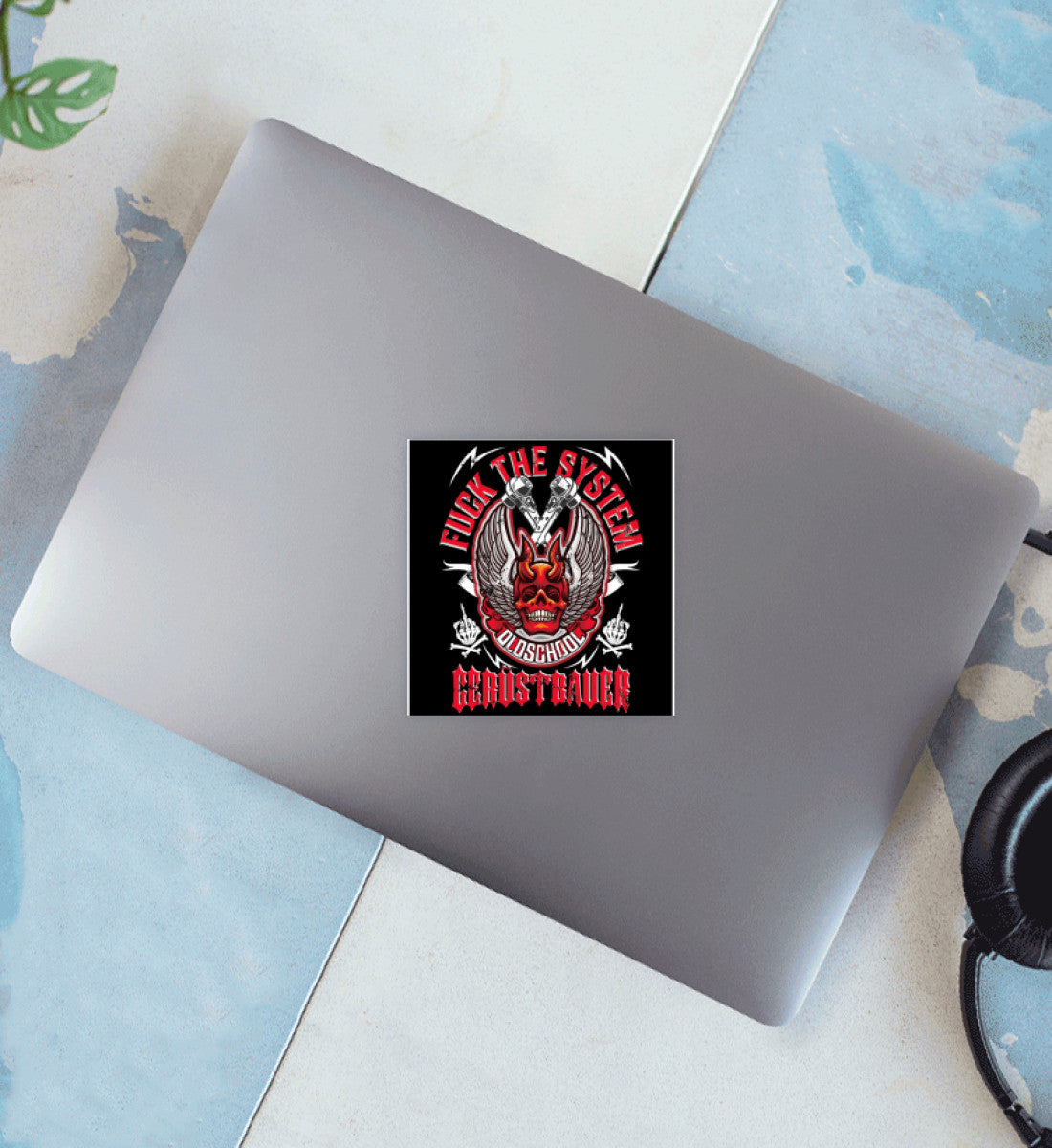 Fuck the System   - Sticker €4.95 Gerüstbauer - Shop >>