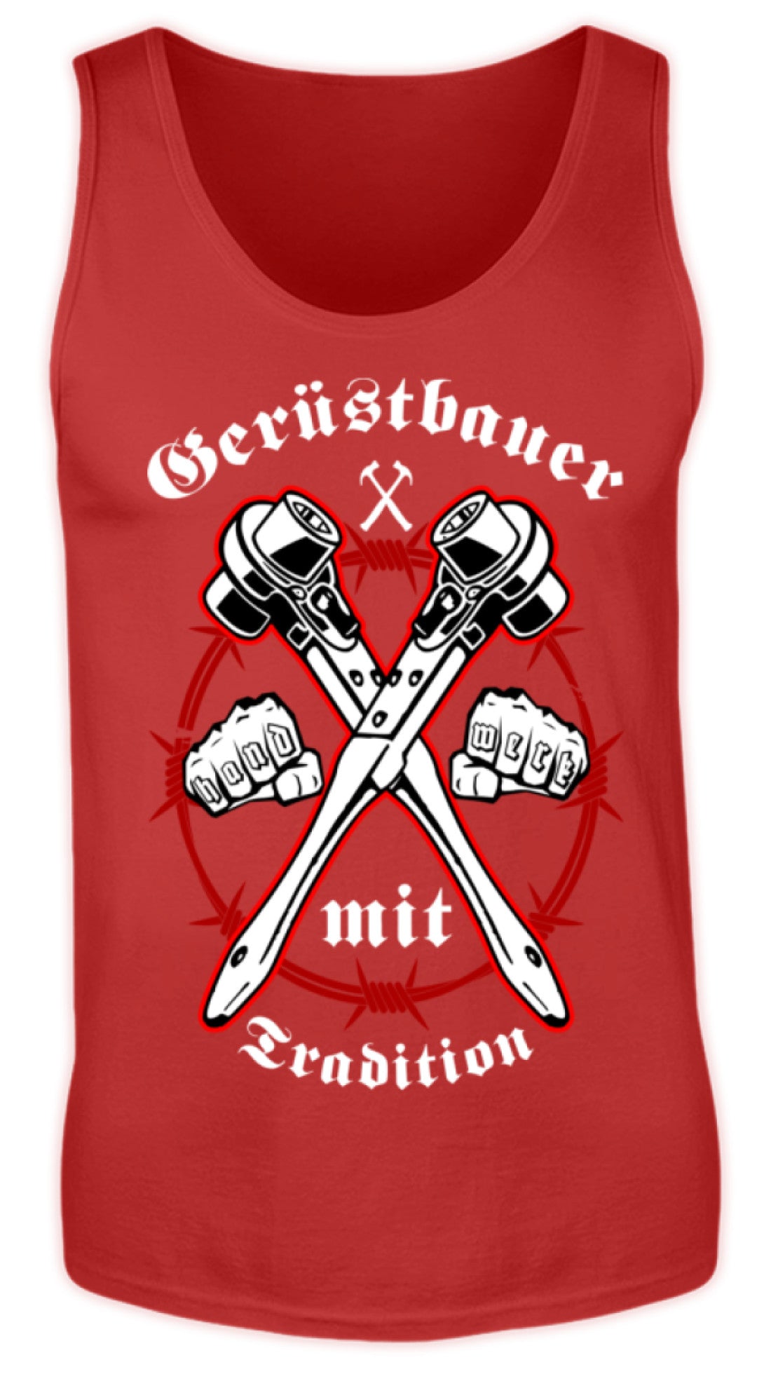 Gerüstbauer - Handwerk mit Tradition  - Herren Tanktop €19.95 Gerüstbauer - Shop >>