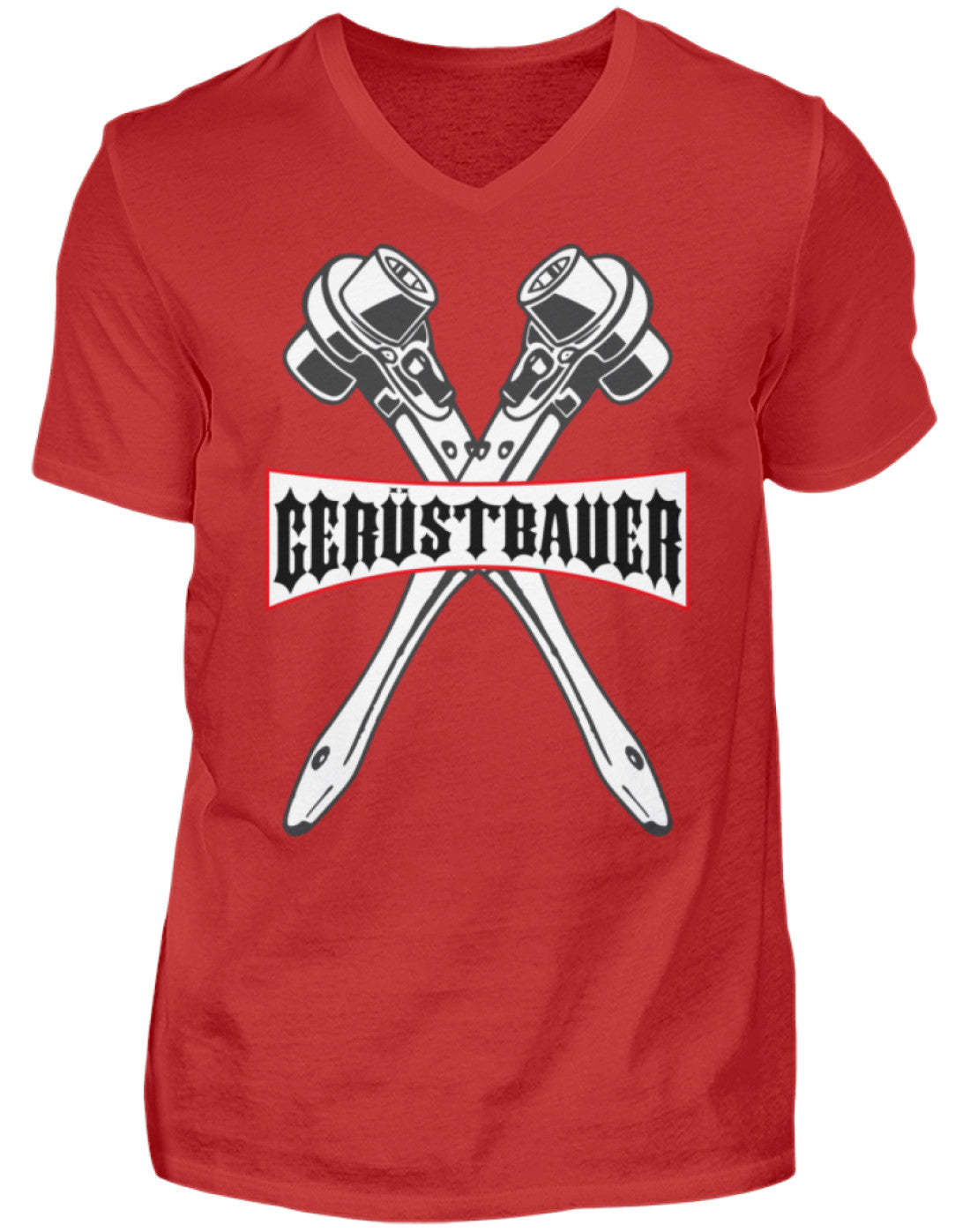 Gerüstbauer  - Herren V-Neck Shirt €21.95 Gerüstbauer - Shop >>