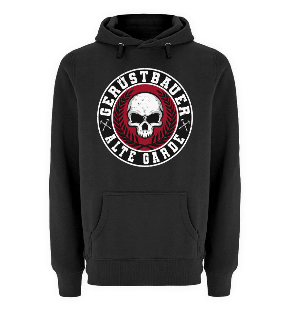 Gerüstbauer Premium Hoodie Alte Garde www.geruestbauershop.de